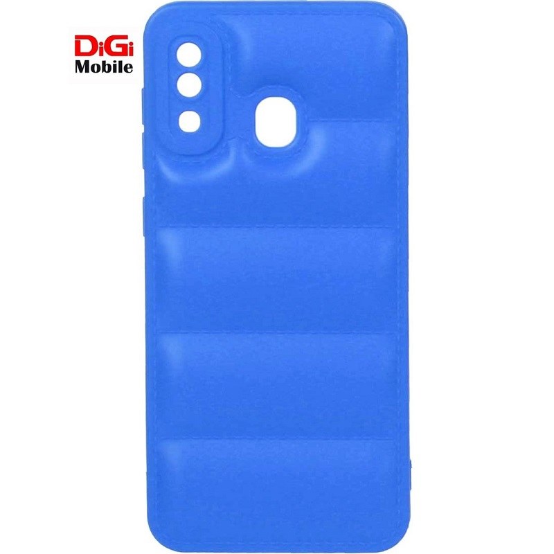 قاب گوشی سامسونگ A20 و A30 مدل پافری رنگ آبی