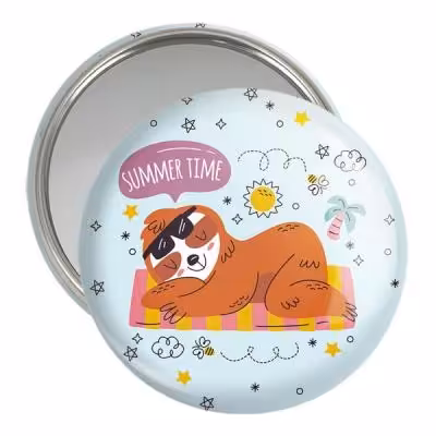 آینه جیبی خندالو مدل تنبل کد 26192