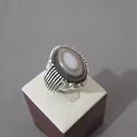 انگشتر عقیق اصل رکاب درشت 71