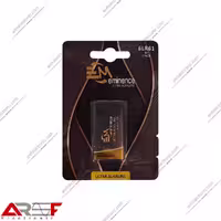 باتری کتابی 9V برند Eminence مدل Ultra Alkaline - فروشگاه عارف الکترونیک