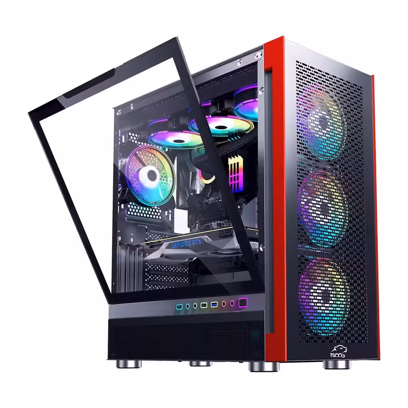 کیس کامپیوتر مخصوص بازی تسکو مدل GC 4494 - فروشگاه اینترنتی سیب سبز