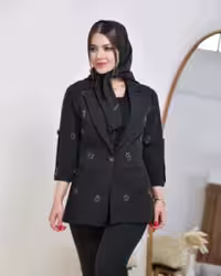 کت مجلسی نگین دار هوما(بدون ریزش)