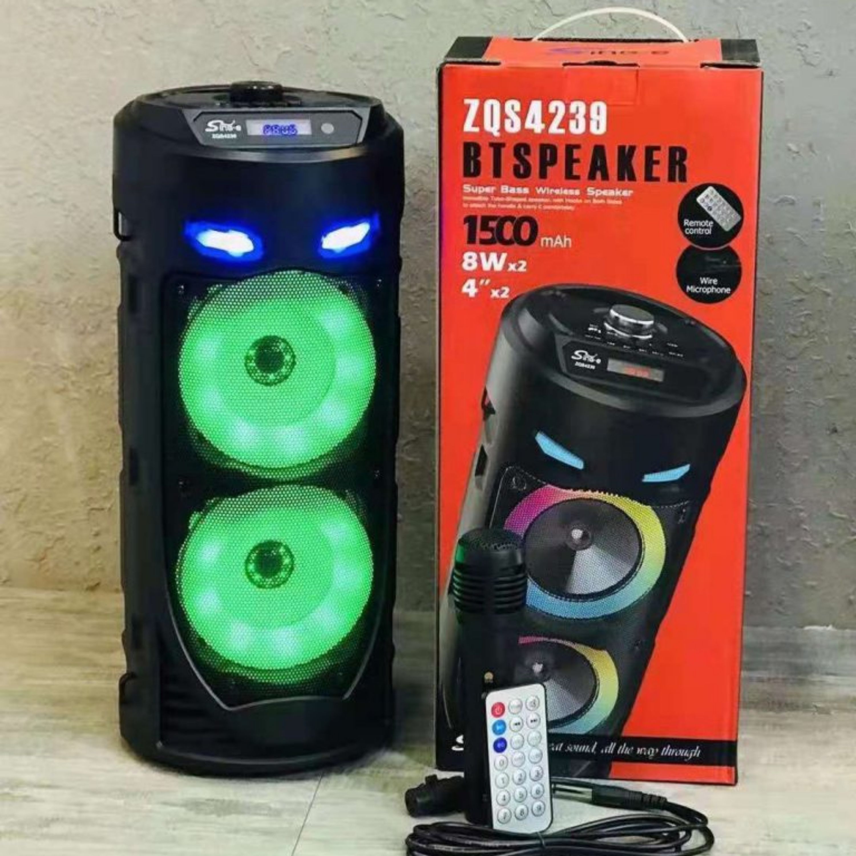 اسپیکر شارژی قابل حمل مدل ZQS-4239