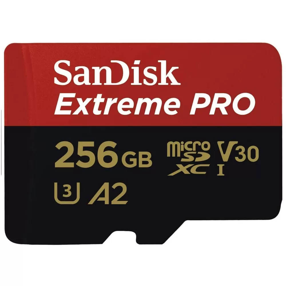 خرید کارت حافظه Sandisk MicroSDXC 256GB 200M/S Extreme PRO با بهترین قیمت