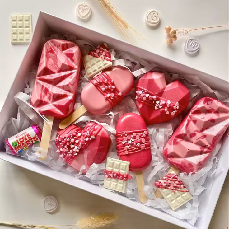 پک سوپرایز بمب شکلات و پاپسیکل و شکلات تبلتی 