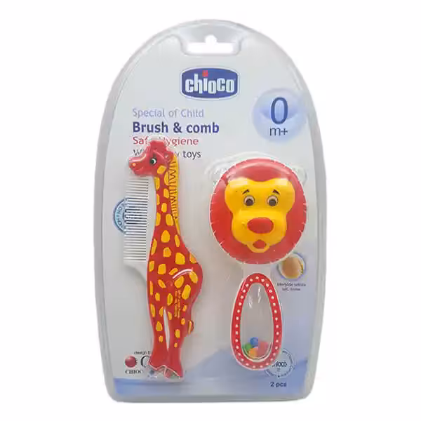 شانه و برس کودک طرح شیر چیوکو chioco