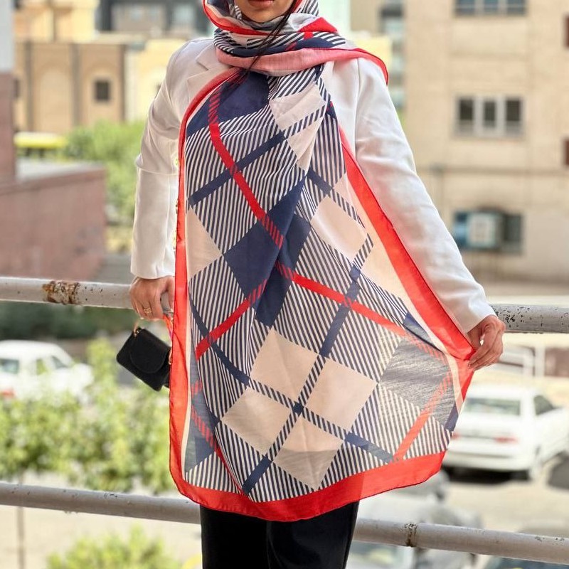 شال زنانه شیک تمام نخ ارسال رایگان