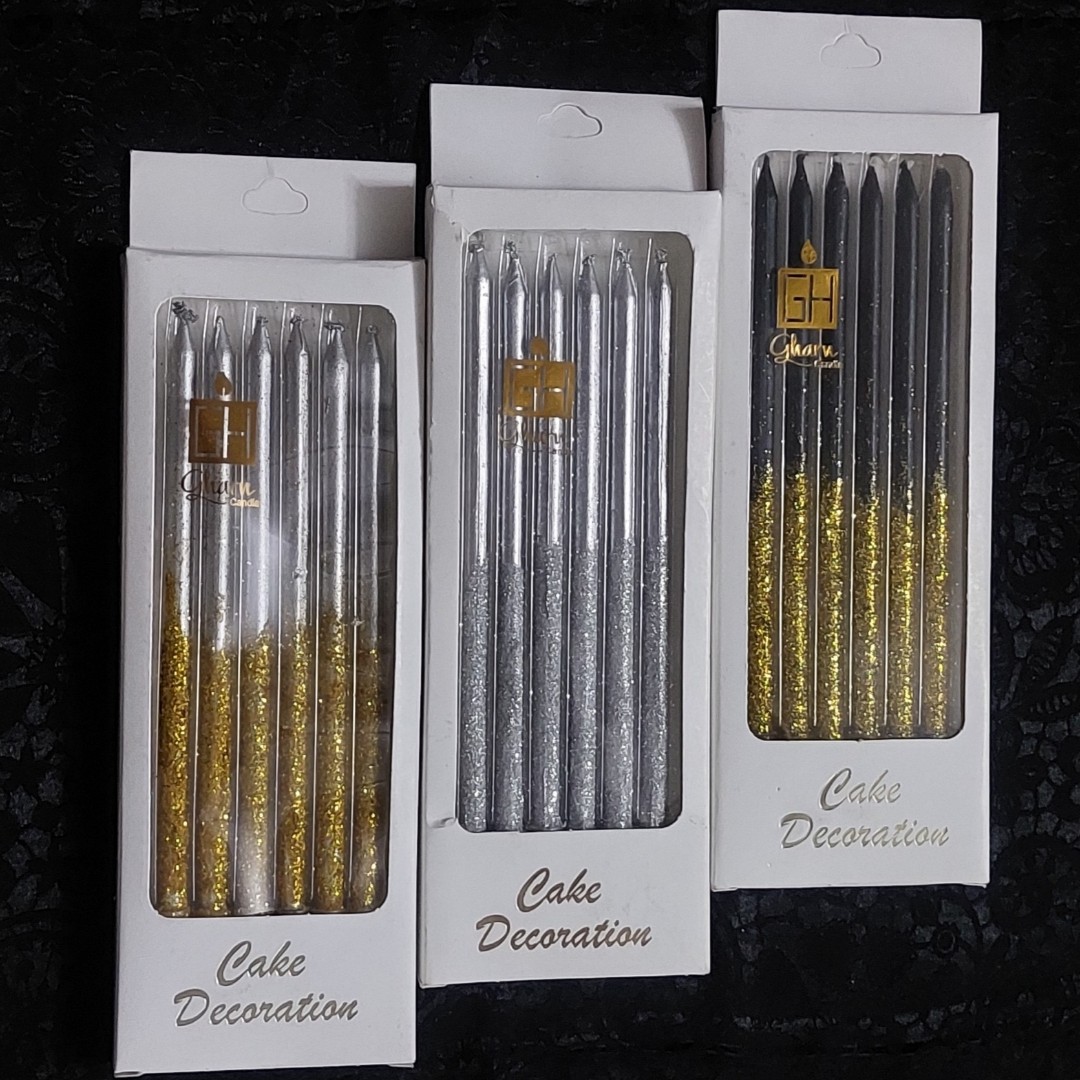 شمع متالیک اکلیلی