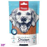 غذای تشویقی سگ ونپی مدل Chicken Jerky Strips وزن 100 گرم