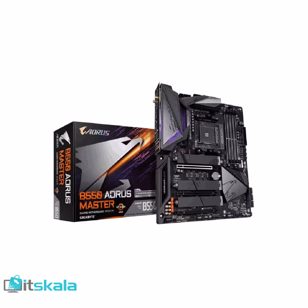 قیمت و خرید مادربرد گیگابایت مدل B550 AORUS MASTER | ITSKALA
