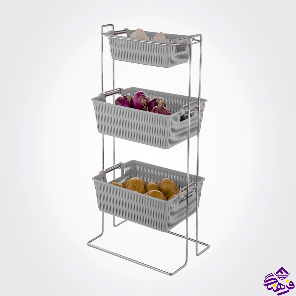 جاپیازی مستطیل  2طبقه با جاسیری لیمون