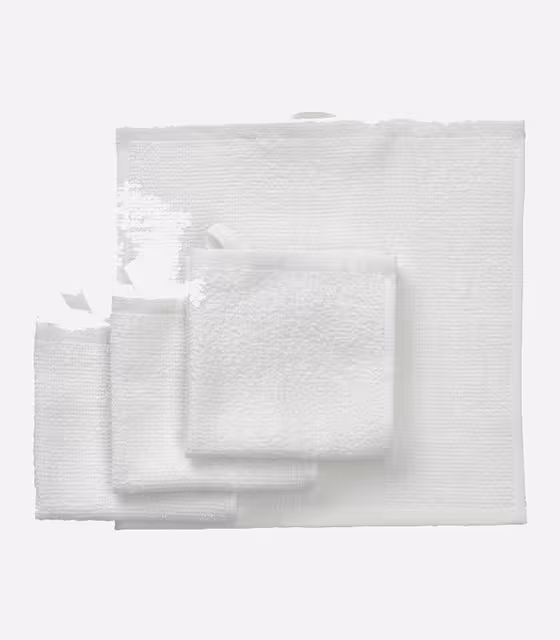 ست 4 تایی حوله ایکیا مدل IKEA-LUDDVIAL سایز 25×25