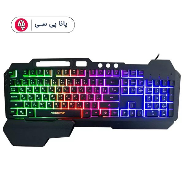 کیبورد سیم دار گیمینگ KINGSTAR KB155G