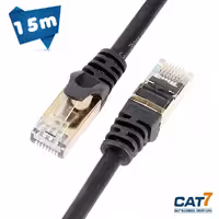 کابل شبکه CAT7 لمونتک 15 متری (CAT7 SFTP 15M)