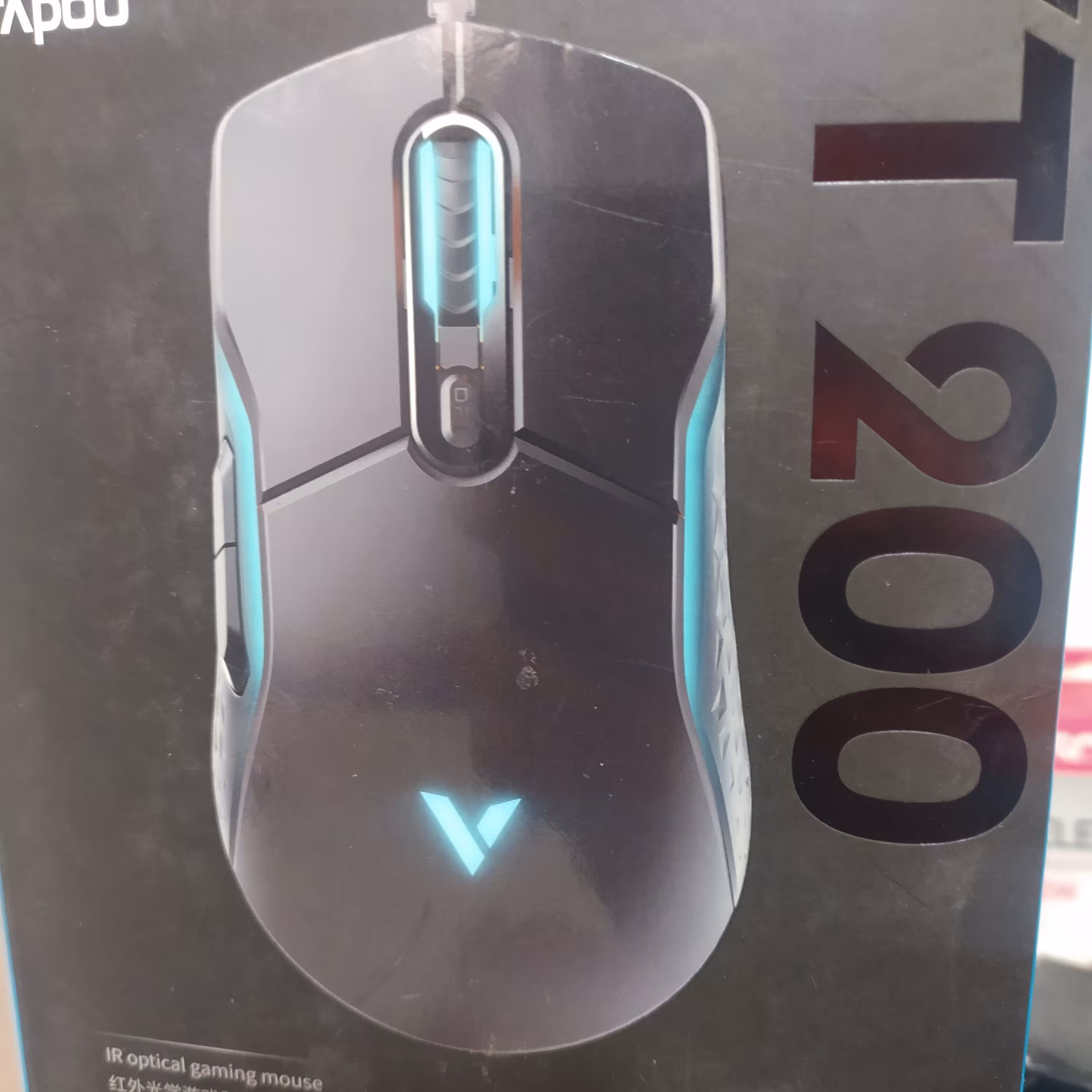 ماوس بی سیم مخصوص بازی رپو مدل VT200  مشکی  گارانتی اصالت و سلامت فیزیکی کالا