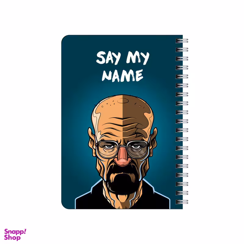 دفترچه یادداشت 80 برگ بامبیلیپ مدل چوبی طرح سریال برکینگ بد کد 2043390