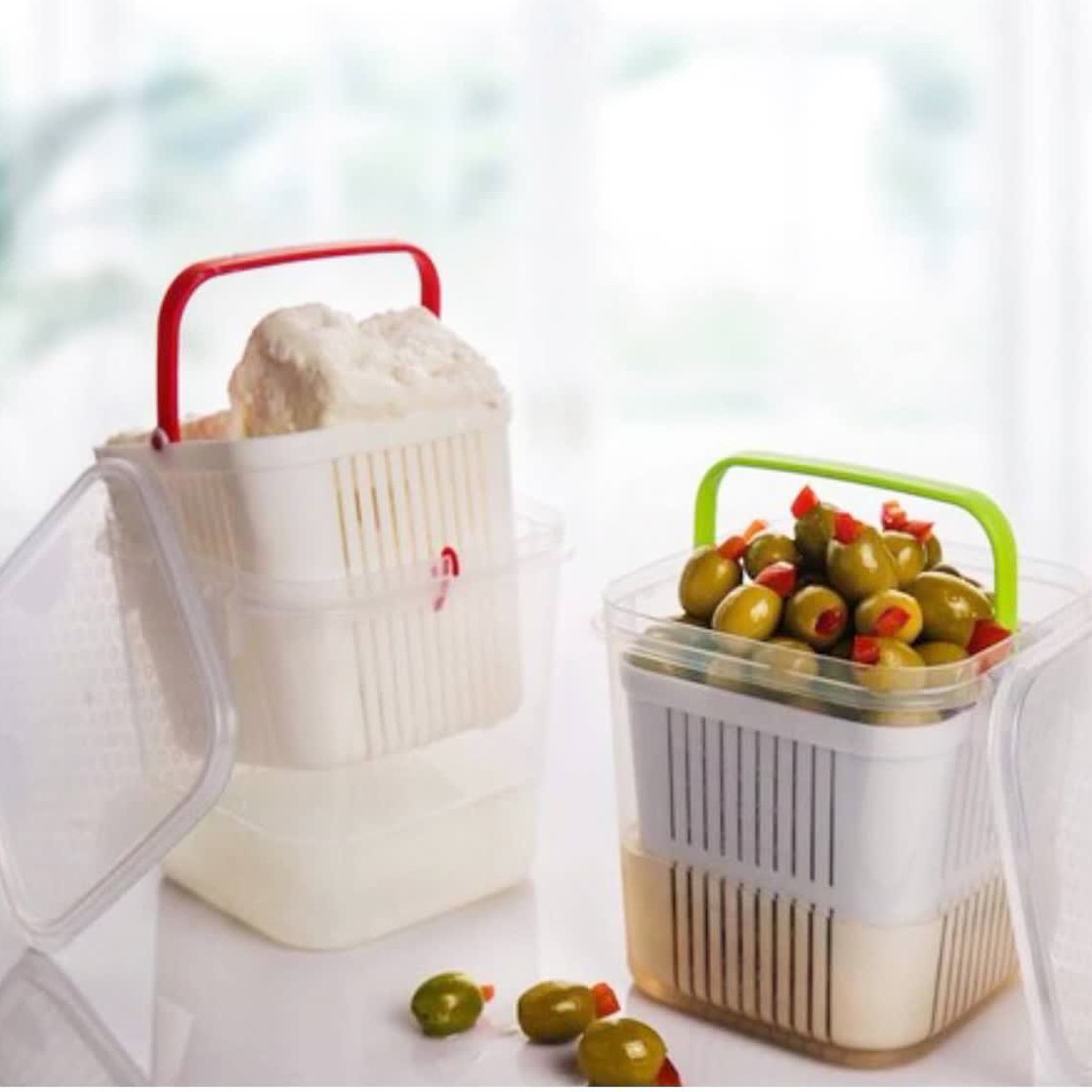 ظرف ترشی و خیارشور وپنیر