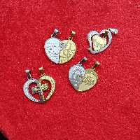 پلاک ست استیل رنگ ثابت طلایی و نقره ای