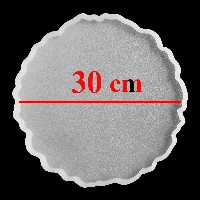 قالب سیلیکونی کد 110 ( دفرمه 30 سانت )