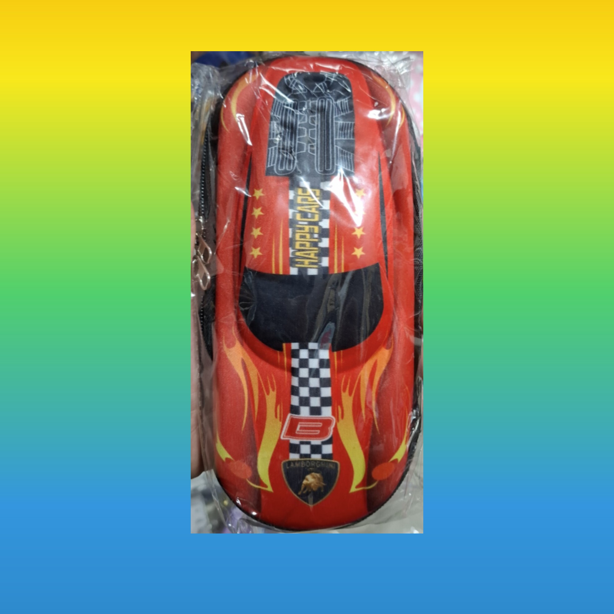 جامدادی  فایبر گلاس در طرح ماشین به همراه جدول ضرب