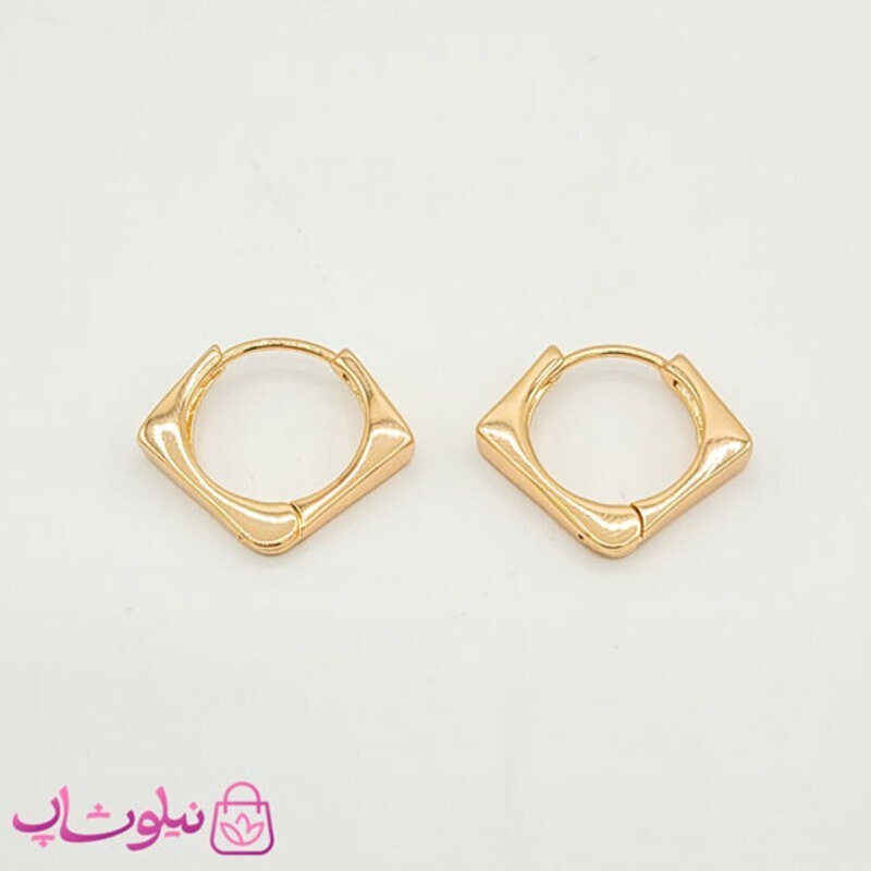 گوشواره دخترانه ژوپینگ ضلعدار کد 721