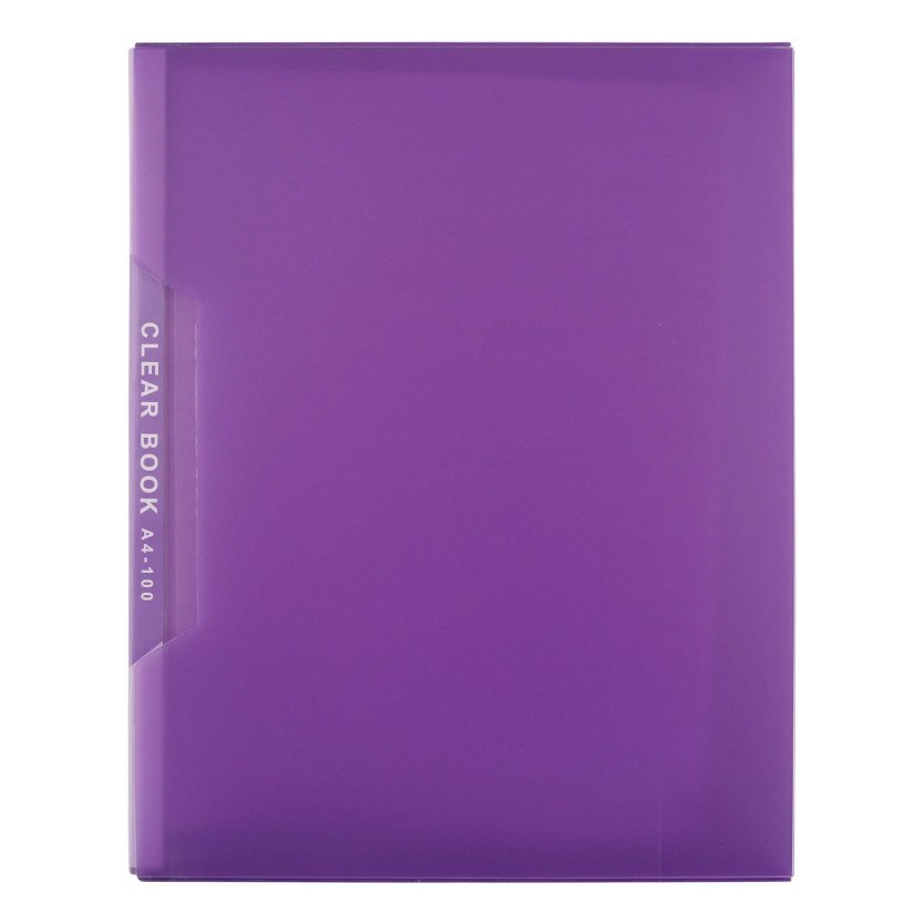 کلیربوک پاپکو  - 100 برگ - قابدار - همراه با  100 برگ کاغذ خط دار پاپکو - پوشه آلبومی پاپکو - کلربوک پاپکو