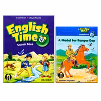 کتاب English Time 4 اثر Susan Rivers And Setsuko Toyama انتشارات الوندپویان دو جلدی