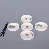 جاعودی سرامیکی دستساز  با طرح برجسته و لوکس