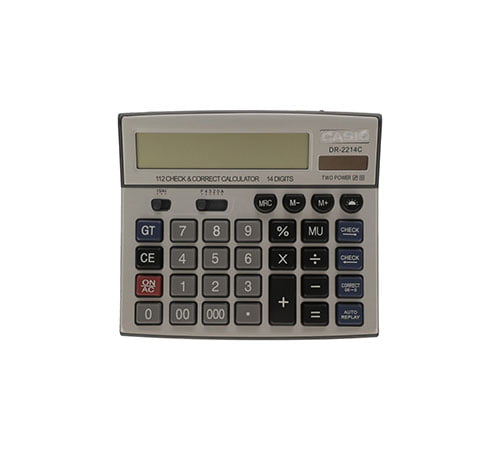 ماشین حساب کاسیو مدل DR-2214C