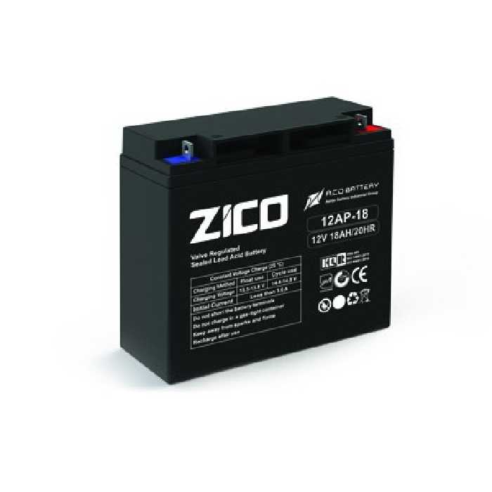 باتری ups 12v 18a zico 