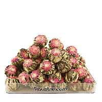 چای سفید توپی  1 عدد(تزیین با گل)