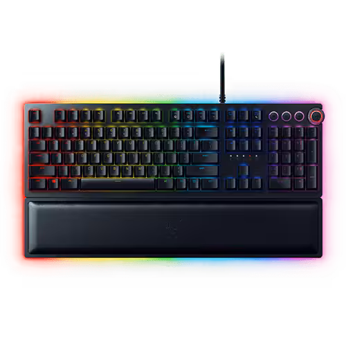 کیبورد گیمینگ ریزر مدل Huntsman Elite Purple