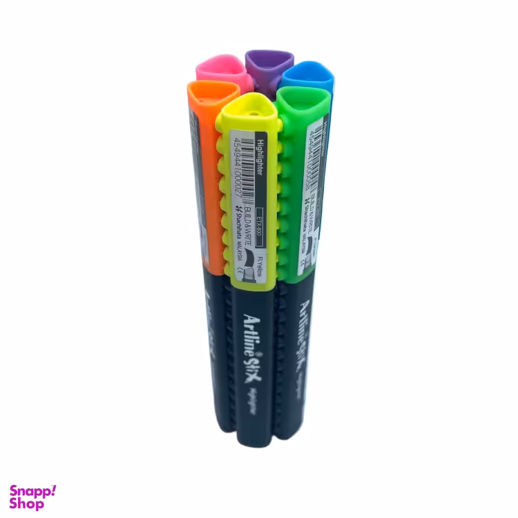 هایلایتر لگویی آرت لاین مدل Stix مجموعه 6 عددی