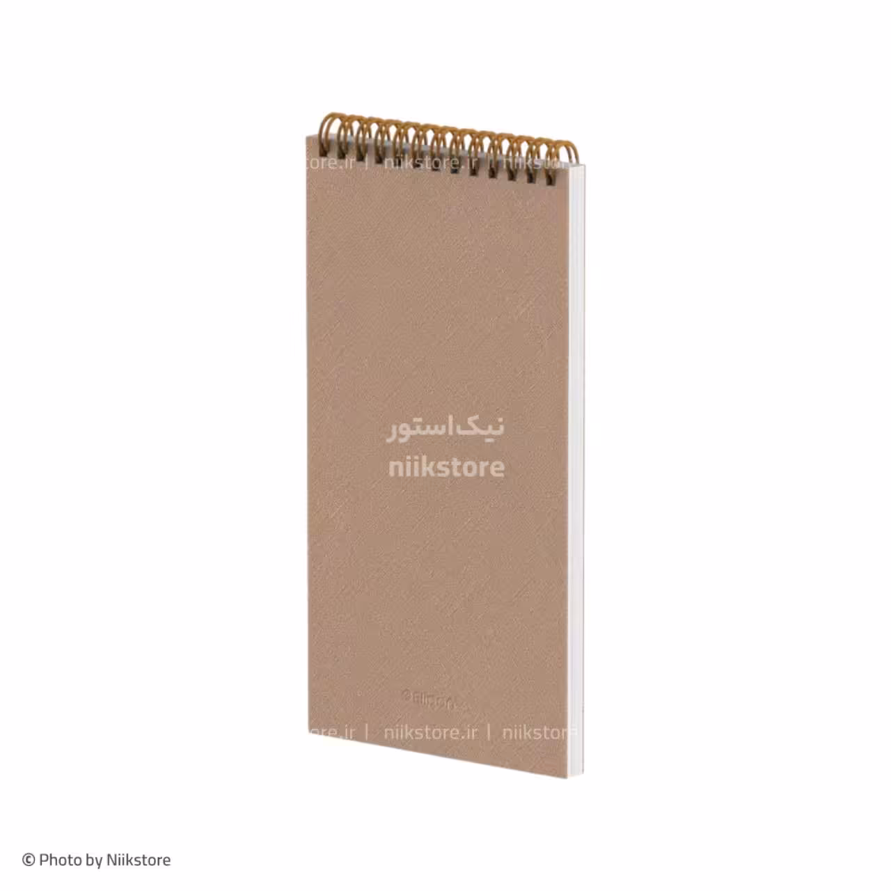 دفتر یادداشت فنری 70برگ چرم خبرنگاری الیپون کد 277