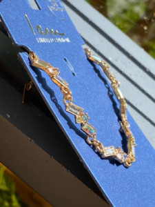 دستبند سواروسکی هفت رنگ