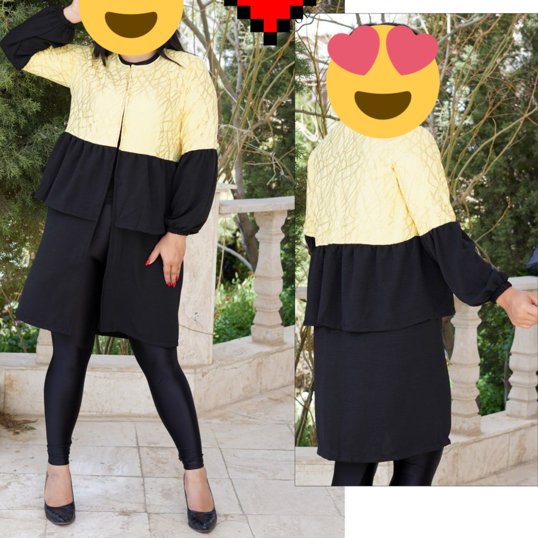 مانتوزنانه آواز،جنس ابر و بادی،فری سایز از38تا46،رنگ صورتی وزرد موجود،ارسال رایگان به تمام نقاط کشورپوشاک زنانه نرگس2