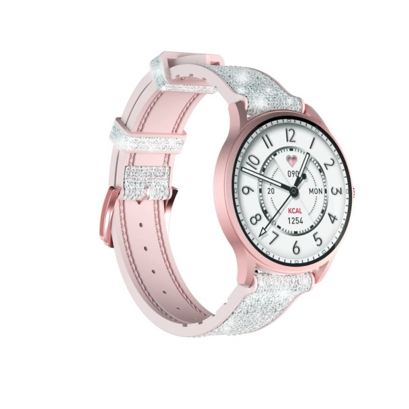 ساعت هوشمند کیسلکت مدل Lady Calling Watch Lora صورتی