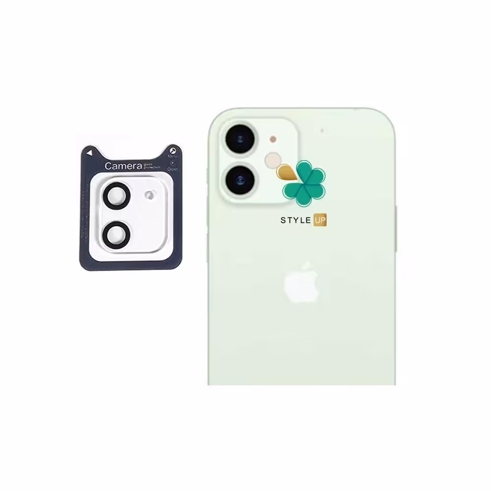 گلس محافظ لنز دوربین گوشی اپل آیفون iPhone 12 Mini برند Lanbi