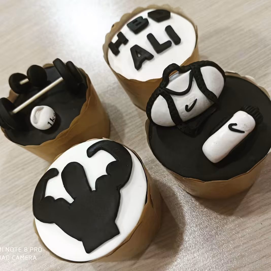 کاپ کیک ورزشی