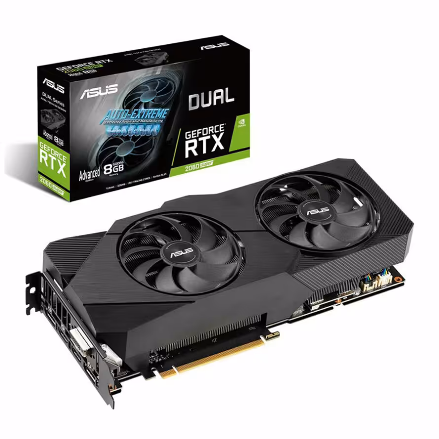 کارت گرافیک ایسوس DUAL RTX2060S A8G EVO