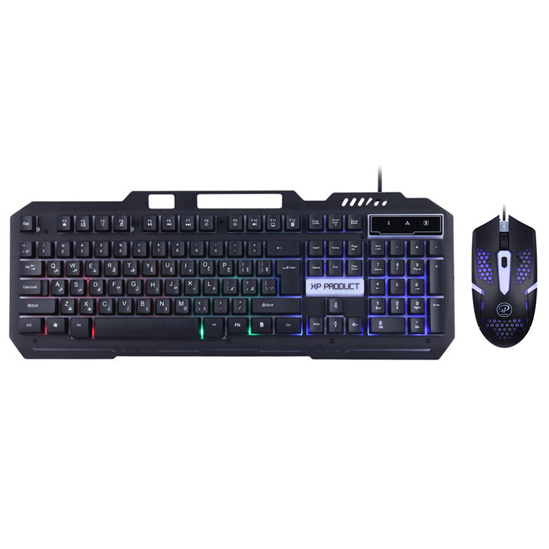 کیبورد و ماوس مخصوص بازی ایکس پی مدل XP11400
