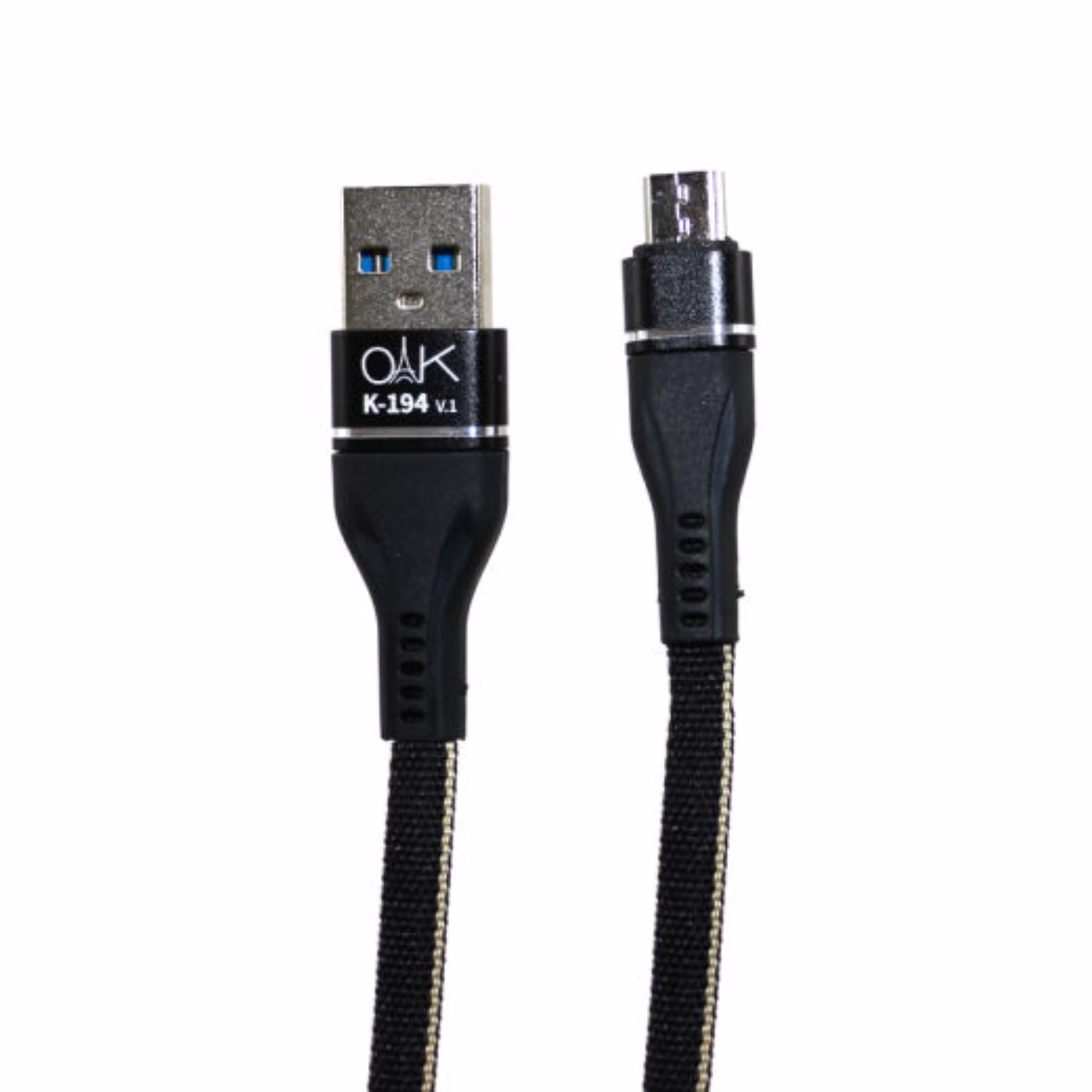 کابل تبدیل USB به microUSB اوآک مدل K-194 طول 1 متر رنگ مشکی 