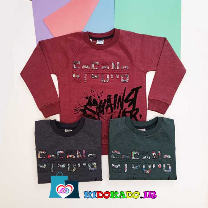 بلوز تک دورس پنبه اعلا - سایز 55-60-65- مناسب 7 تا 12 سال