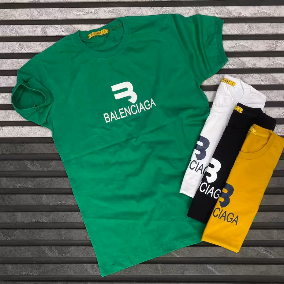تیشرت مردانه Balenciaga جنس پنبه در چهار رنگ و سه سایز M.L.XL