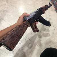 اسباب بازی تفنگ کلاشینکف ساچمه ای و ابری