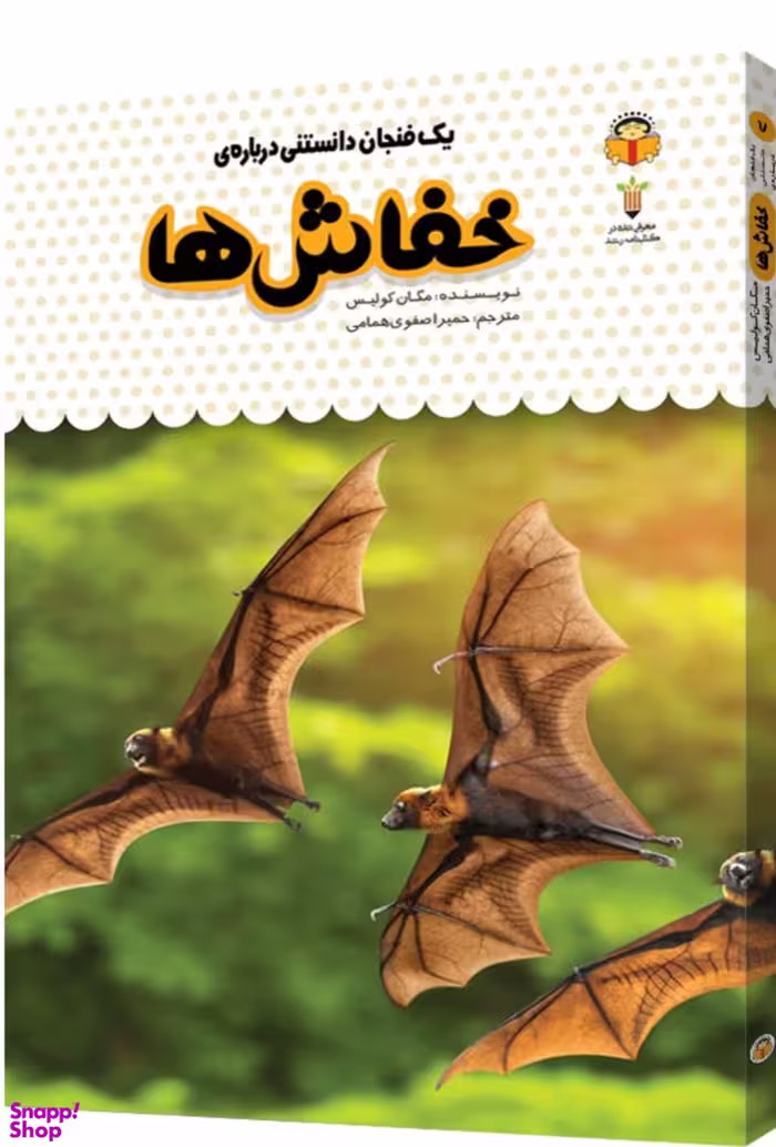کتاب یک فنجان دانستنی درباره ی خفاش ها اثر مگان کولیس انتشارات نشر نوشته
