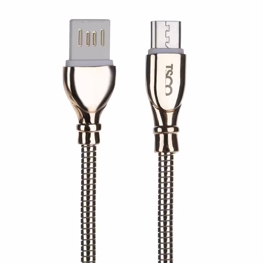 کابل تبدیل USB به microUSB تسکو مدل TC  62N به طول 1 متر