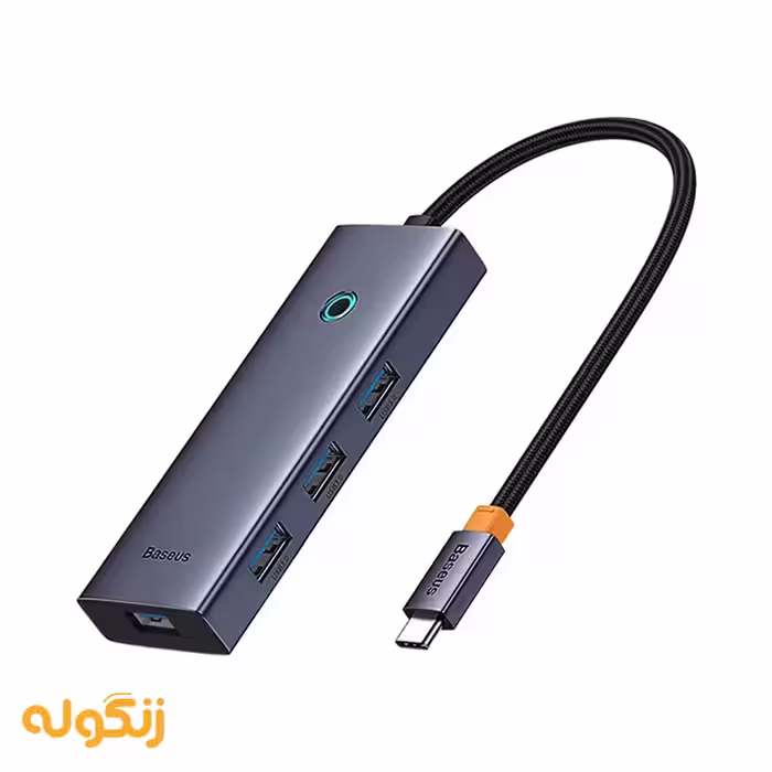 هاب 6 پورت بیسوس Baseus UltraJoy Series مدل B00052807813-01 - زنگوله