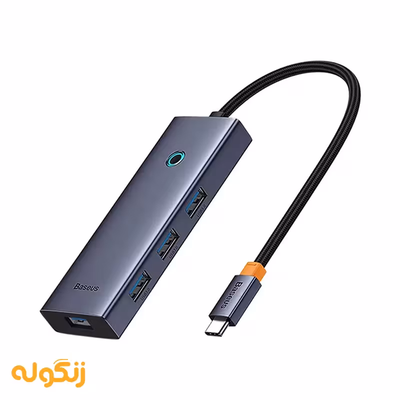 هاب 6 پورت بیسوس Baseus UltraJoy Series مدل B00052807813-01 - زنگوله