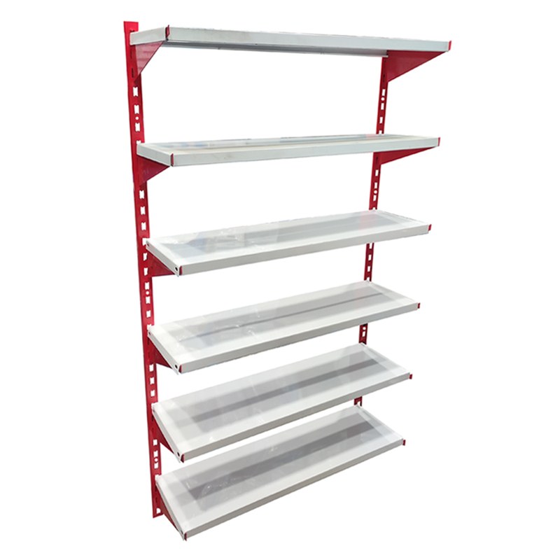 قفسه مدل سوپری 6 طبقه سایز 95x30 پایه 2 متری(ارسال پس کرایه و به عهده مشتری)